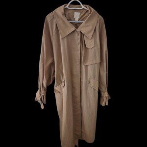 H&M Beige Trench Coat, XXL, Belted, Never Worn
